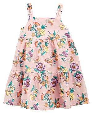 Carters Sleeveless Frock With...