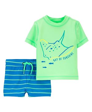 Carters Half Sleeves Two Piece...