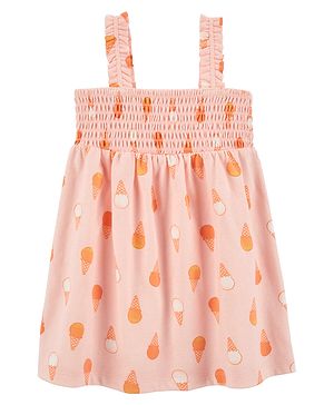Carters Sleeveless Frock With...
