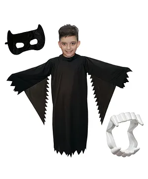 Kaku Fancy Halloween Theme Ghost Costume Set - Black