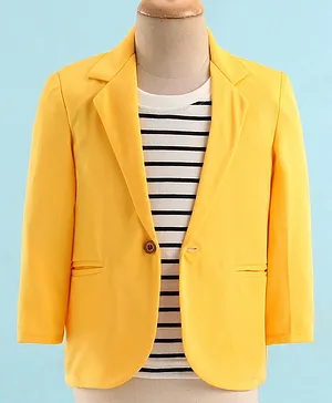 Yellow blazer for on sale boys