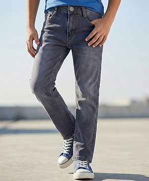 Pine Kids Denim Full Length Jeans Washed - Blue