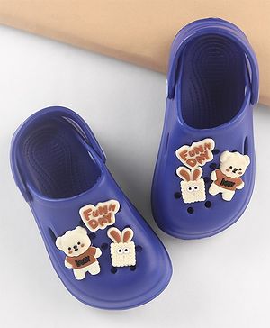 Cute Walk by Babyhug Clogs with Back Strap - Blue (Gibbitz may vary)