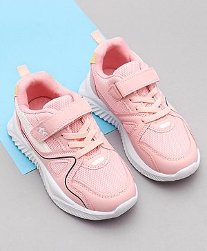 Cute Walk by Babyhug Velcro Closure Sneaker Shoes - Pink