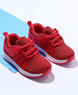 Cute Walk by Babyhug Sneaker - Red