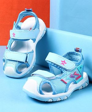 Cute Walk by Babyhug Sandals With Velcro Closure - Blue