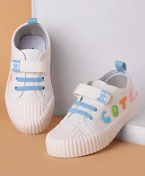 White sneakers for baby 2024 girl