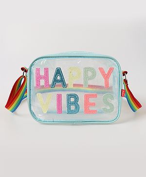 Babyhug Sling Bag with Text Design Free Size - Multicolor