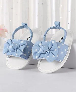 Blue sandals 2025 for baby girl