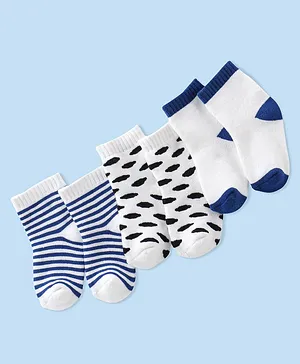 Anti-skid Socks, Boys, 2-4 Years, White - Socks & Tights Online