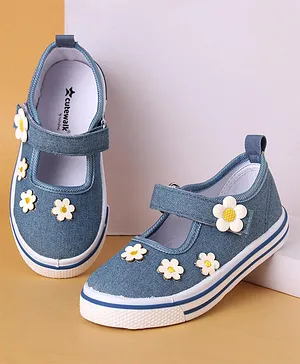 Denim shoes for baby hot sale girl