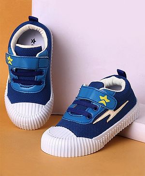 Cute Walk by Babyhug  Casual Shoes with Velcro Closure - Blue