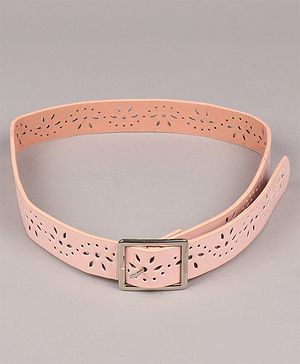 Babyhug Free Size Belt with Square Buckle - Pink