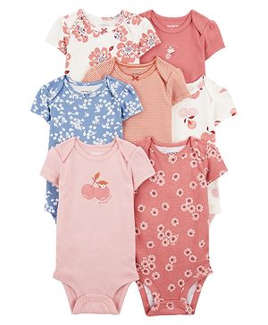 Carters Half Sleeves Onesies...