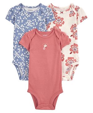 Carters Half Sleeves Onesies...