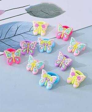 Babyhug Free Size Hair Pins and Clips Pack of 10 - Multicolor