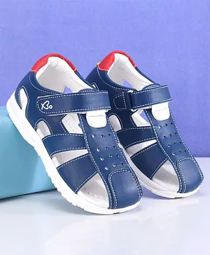Babyoye Sandals With Velcro Closure - Blue