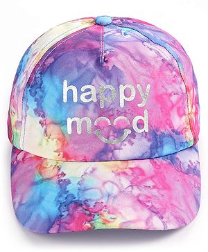 Babyhug Cotton Blend Woven Summer Cap - Multicolour