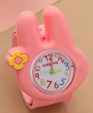 Babyhug Free Size Analog Watch - Pink