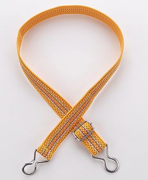 Babyhug Free Size Braided Belt - Yellow