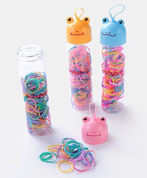 Babyhug Rubber Bands & Scrunchies Sets Free Size Pack Of 3 - Multicolor