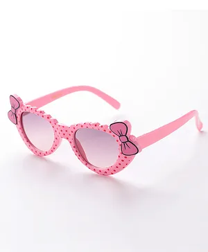 Babyhug Sunglasses with Bow Design -Pink