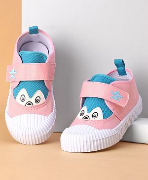 Cute Walk by Babyhug Casual Shoes with Velcro Closure - Pink
