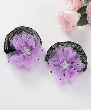 Babyhug Free Size Scrunchies Pack of 2 - Purple