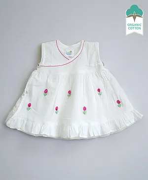 Embroidered White Frocks and Dresses Online Buy Baby Kids Products at FirstCry