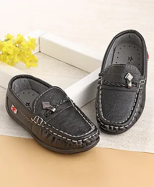 Cute Walk by Babyhug Casual Shoes - Black main image 1