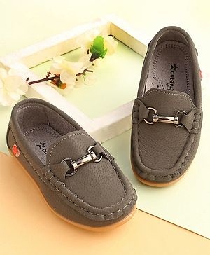 Cute Walk by Babyhug Slip On Formal & Partywear Shoes - Grey