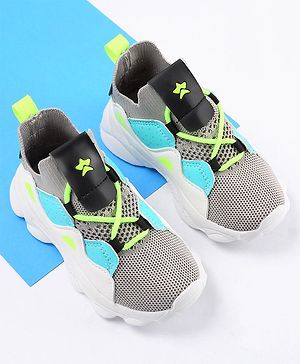 Cute Walk by Babyhug Slip On Sneaker Shoes -  Grey