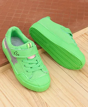 Babyoye Velcro Closure Sneakers - Green