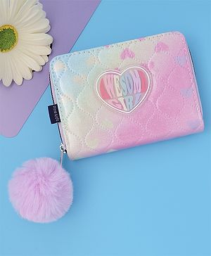 Pine Kids Wallets With Rainbow Coloured Patch - Multicolor