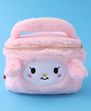 Babyhug Handbag with Kitty Design- Pink