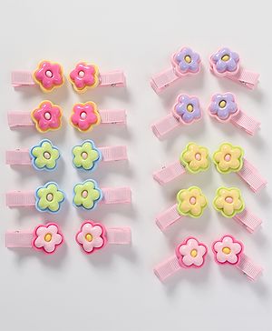 Babyhug Free Size Hair Pins & Clips Pack of 20 - Multicolor