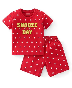 Buy Nite Flite Women's Snooze O' Clock Cotton Pyjamas Online at