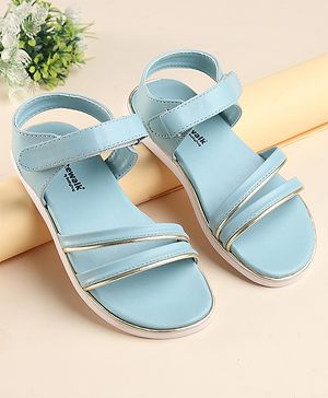 Cute Walk by Babyhug Velcro Closure Sandal - Blue