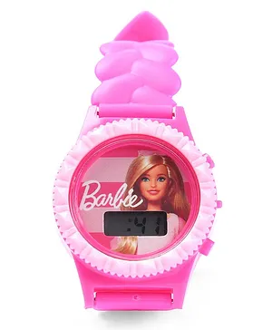 Barbie DIgital Watch Free Size - Pink