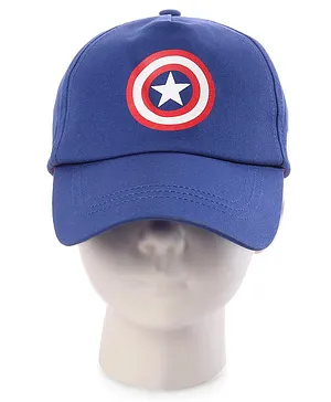 Pine Kids Marvel Captain America Summer Cap Blue - Diameter 16.5 cm