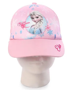 Babyhug Disney Frozen Summer Cap - Pink