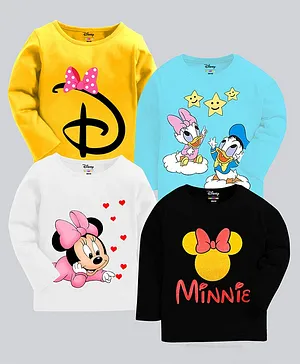Mickey Mouse & Friends Minnie Mouse Infant Baby Girls Graphic T-shirt &  Leggings Blue/pink 24 Months : Target
