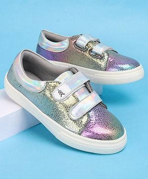 Pine Kids Casual Shoes with Velcro Closure - Multicolour