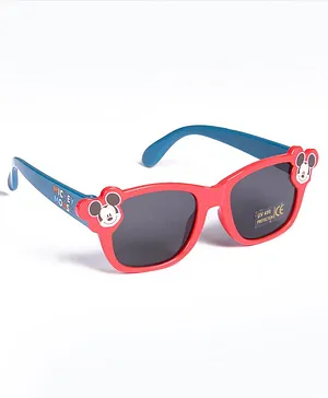 Disney Mickey Mouse Sunglasses Free Size - Red