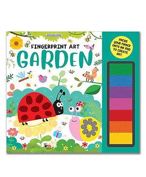 Garden Fingerprint Art Book for...