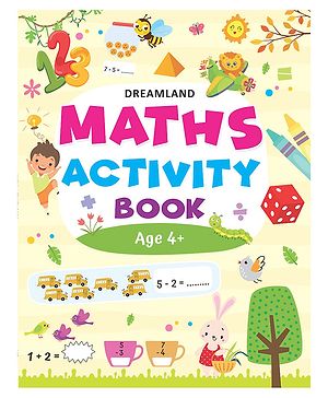 Maths Activity Book Age 4 Plus...