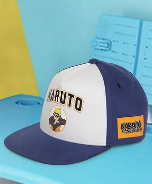 Kidsville Naruto Featuring Character Printed Cap - Navy Blue & Grey