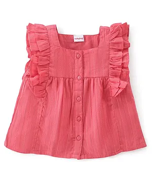 GIRL CORE DROP  small pink/red calvin klein cami top with lace