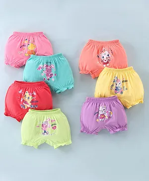 Shopee Cotton Innerwear Bloomers combo Pack of 6 for 12-18 months