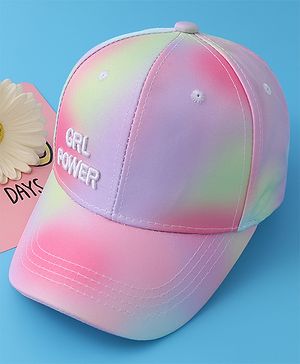 Babyhug Baseball Cap with Text Print- Multicolour